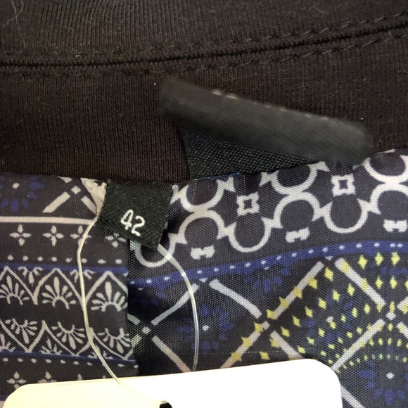 NWT Desigual Blazer w/ Blue Accents and Lining - Picture 4 of 12